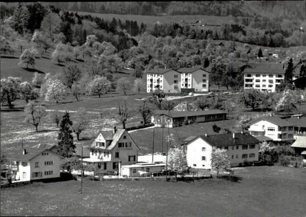 Au, Restaurant Schützenhaus, Flugaufnahme Vorderseite