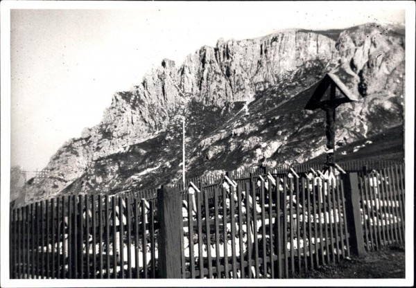 unbekannter Friedhof Vorderseite