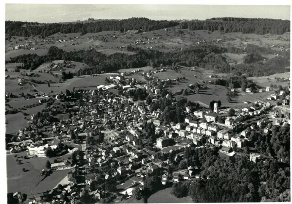 Heerbrugg, Flugaufnahme Vorderseite