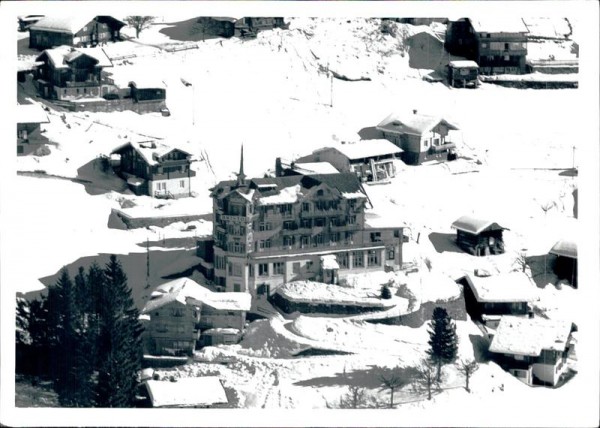 Wengen-Flugnahme Vorderseite