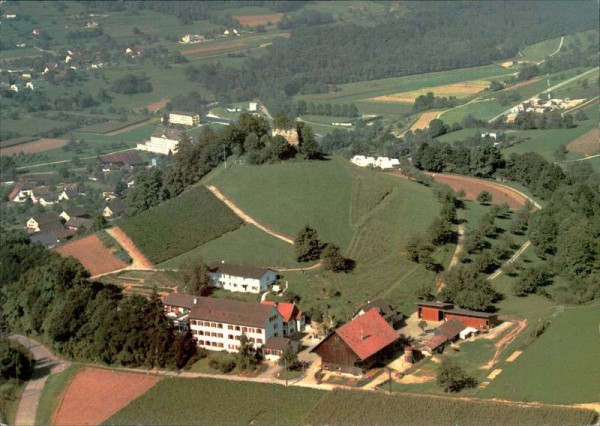 Freienstein, Jugendheim, Flugaufnahme Vorderseite