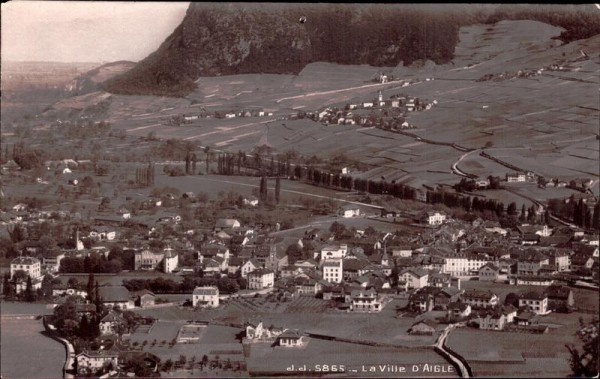 La ville d'Aigle Vorderseite