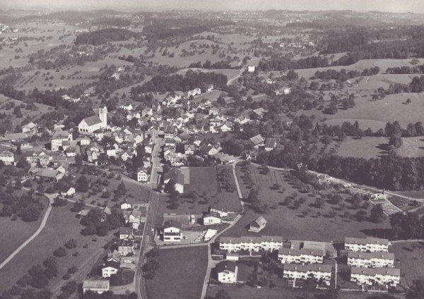 Waldkirch SG  -  Flugaufnahmen Vorderseite