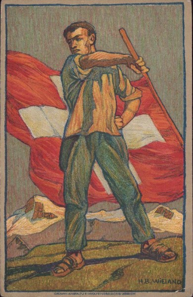 Bundesfeier 1912 Vorderseite