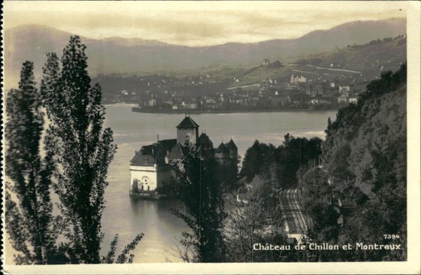 Château de Chillon et Montreux Vorderseite