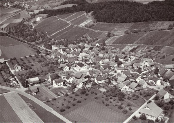 Rudolfingen, Flugaufnahme Vorderseite