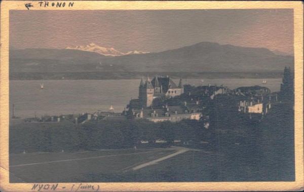 Château de Nyon Vorderseite