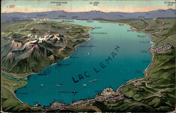 Lac Léman Vorderseite