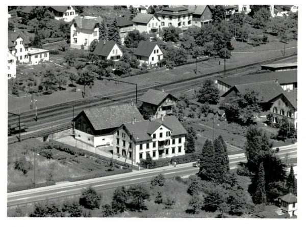 Männedorf, Flugaufnahme Vorderseite