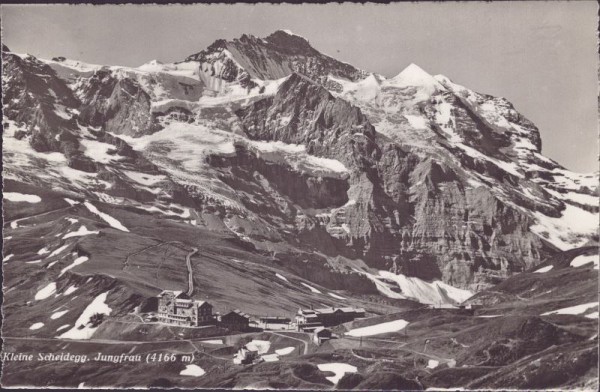 Kleine Scheidegg mit Jungfrau