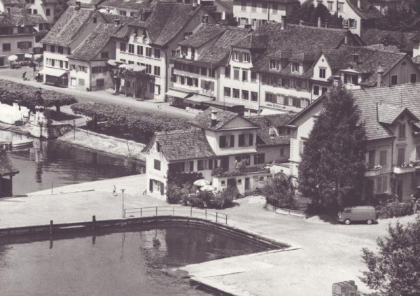 Hotel Sonne, Stäfa ZH  -  Flugaufnahmen Vorderseite