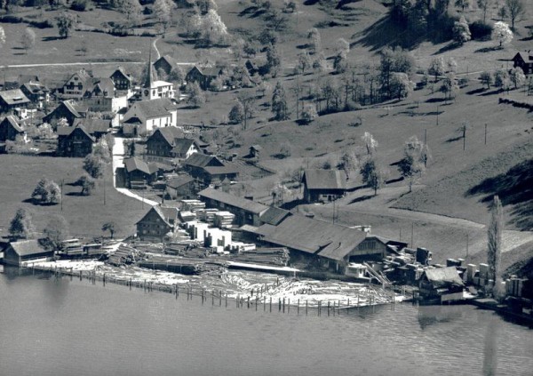 A.Zimmermanns Söhne, Greppen  -  Flugaufnahmen Vorderseite