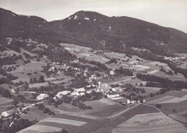 Gasthaus Alpenblick, Wolfisberg BE - Flugaufnahmen Vorderseite