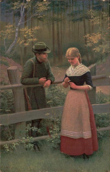 Adolf Hering, Herzensfrage Vorderseite