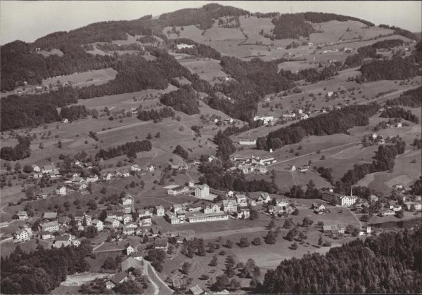 Laupen,  Flugaufnahme Vorderseite