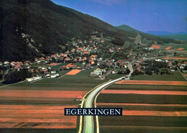 Egerkingen SO  -  Flugaufnahmen Vorderseite