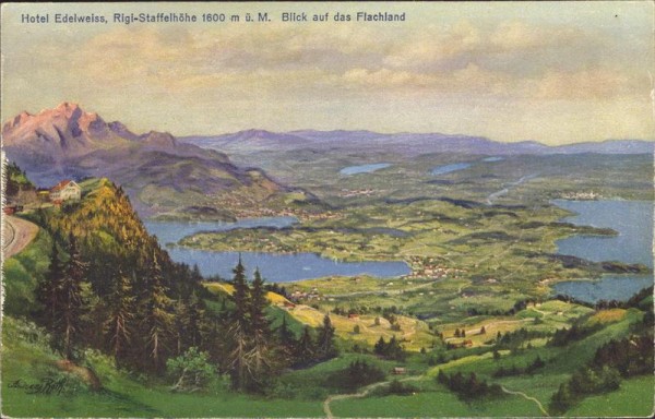 Hotel Edelweiss, Rigi Staffelhöhe Vorderseite