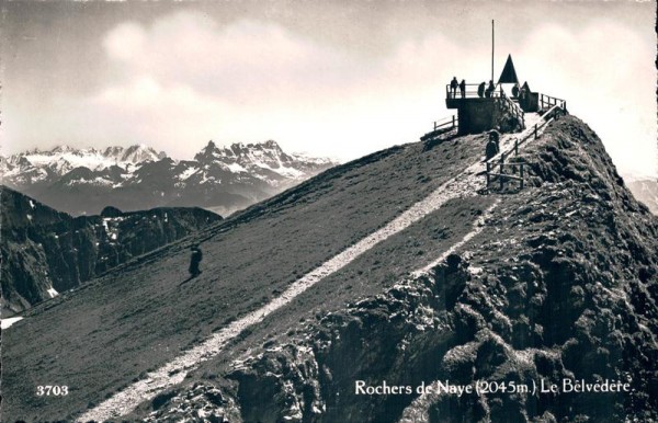 Rochers de Naye, Le Bèlvédère Vorderseite