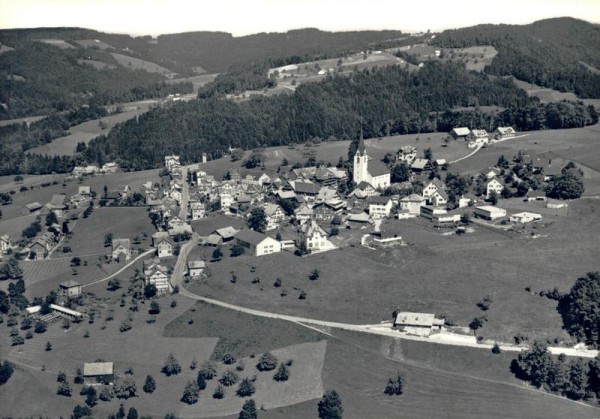 Luftkurort Mogelsberg  -  Flugaufnahmen Vorderseite