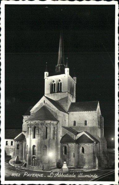 Payerne/L`Église Vorderseite