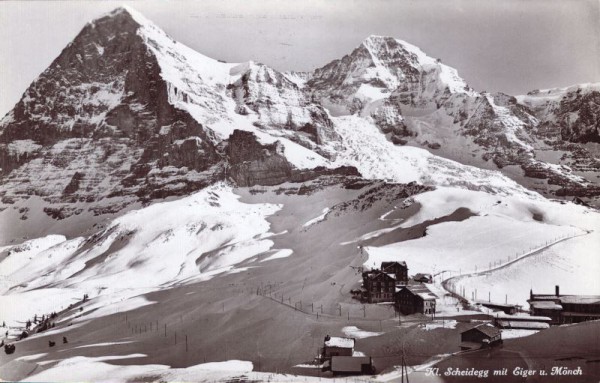 Kl. Scheidegg mit Eiger und Mönch