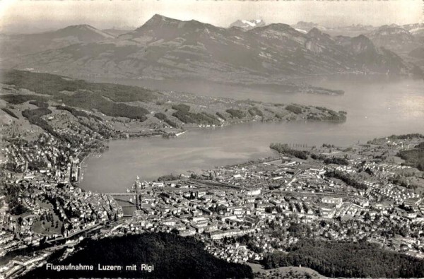 Luzern mit Rigi Vorderseite