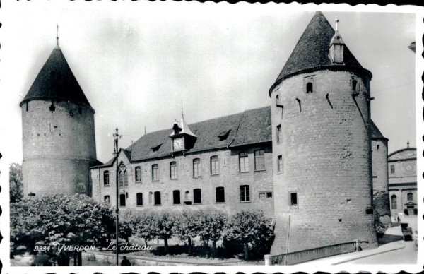 Yverdon, Le Château Vorderseite