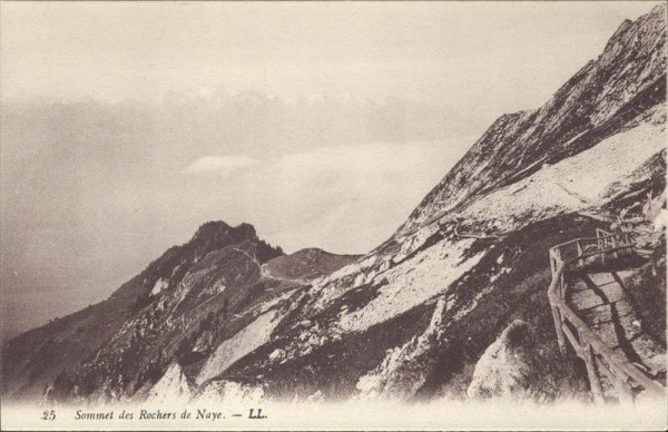 Rochers de Naye (2042 m) Vorderseite