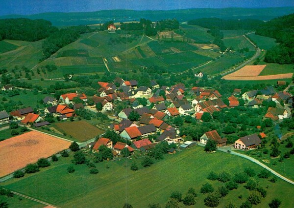 Dorf ZH - Flugaufnahmen Vorderseite