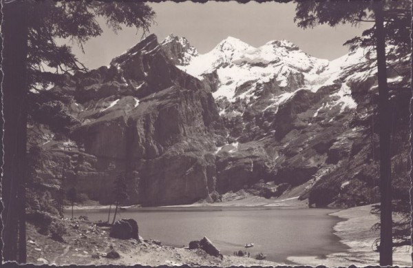 Am Oeschinensee bei Kandersteg