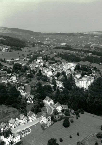 Heerbrugg, Flugaufnahme Vorderseite