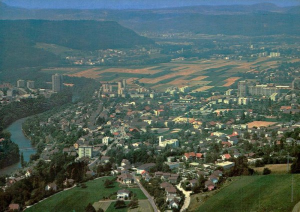 Nussbaumen b. Baden, Obersiggenthalt  -  Flugaufnahmen Vorderseite