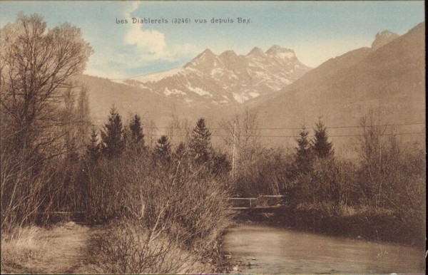 Les Diablerets (3210 m) Vorderseite