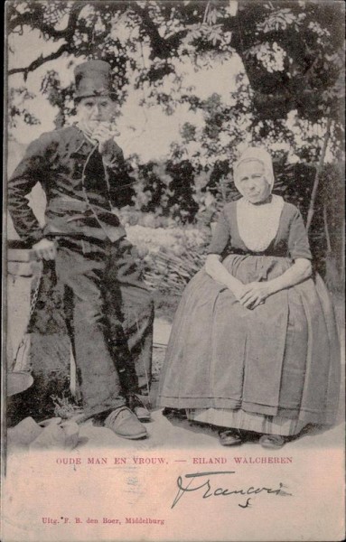 Oude Man en Vrouw, Eiland Walcheren Vorderseite