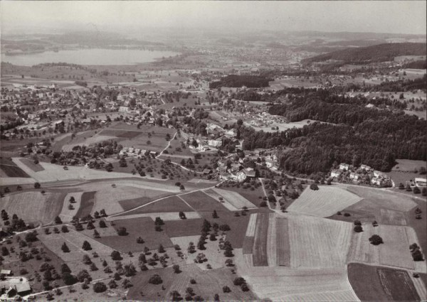 Kempten, Wetzikon, Flugaufnahme Vorderseite