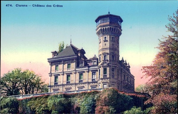 Château des Crêtes Vorderseite