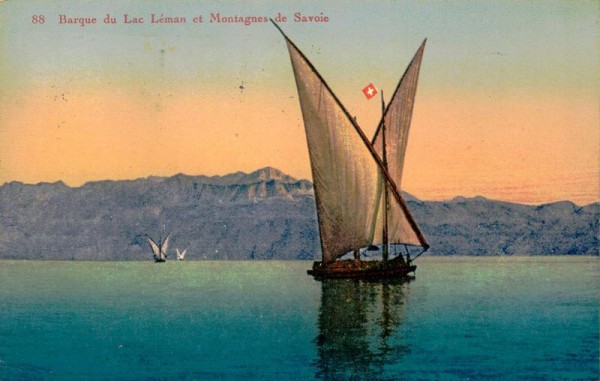 Barque du Lac Léman Vorderseite