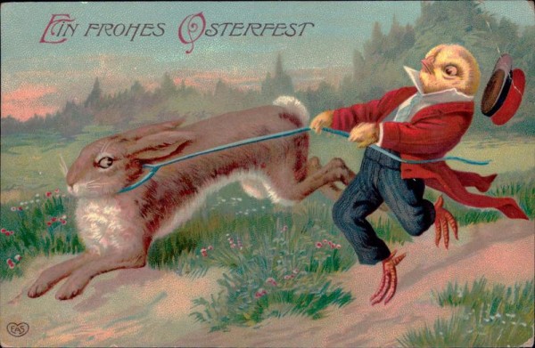 Ein frohes Osterfest Vorderseite