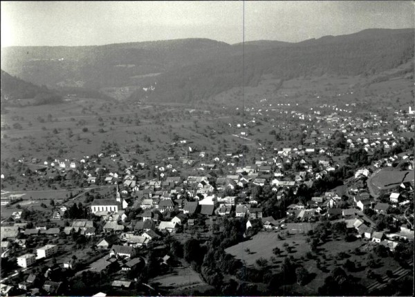 Niedererlinsbach,  Flugaufnahme Vorderseite