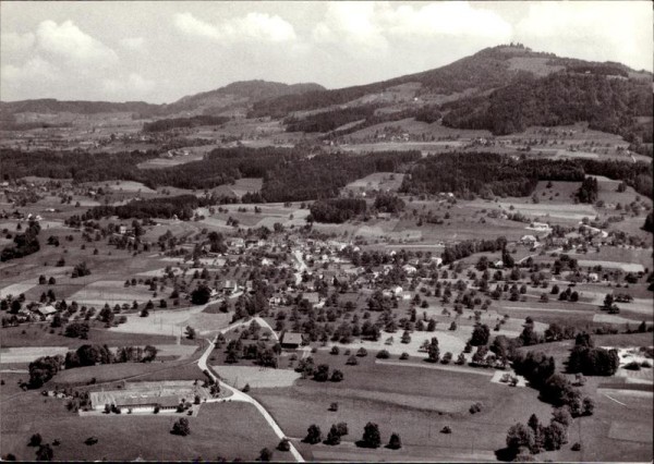 Ober-Dürnten, Flugaufnahme Vorderseite