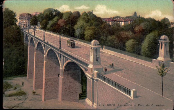 Lausanne - Pont du Chaudron Vorderseite