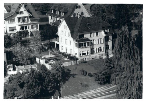 St. Gallen, Luftaufnahme Vorderseite