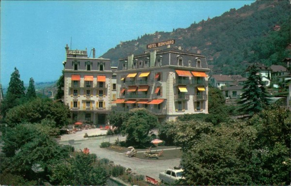 Montreux-Territet, Hôtel Bonivard Vorderseite