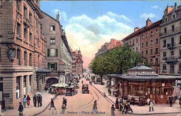 Genève, Place du Molard Vorderseite