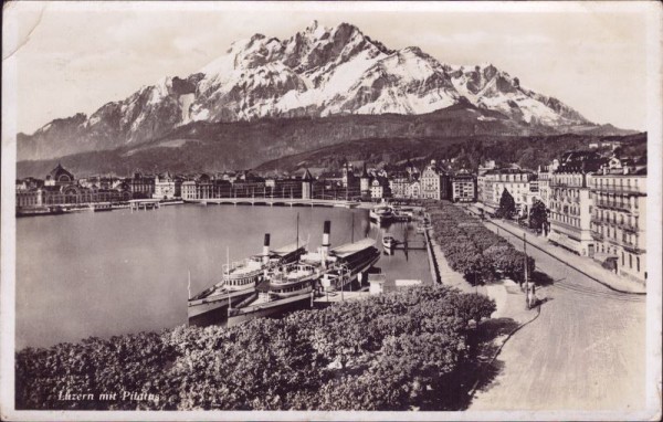 Luzern mit Pilatus