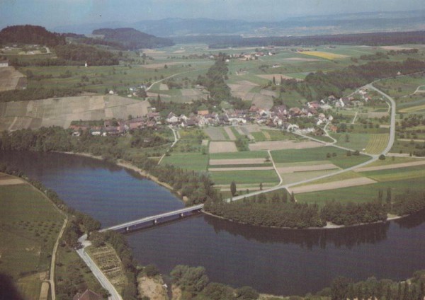 Rüdlingen SH  -  Flugaufnahmen Vorderseite