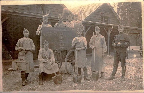 Stallwachdienst 1923 Vorderseite