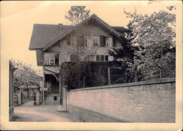 unbekanntes Haus, Zürich? Vorderseite