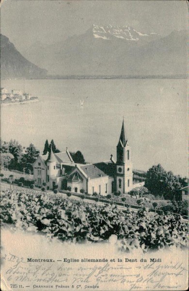 Montreux - Eglise allemande Vorderseite