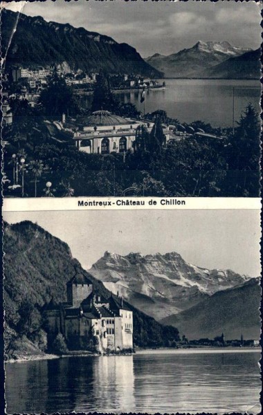 Montreux-Château de Chillon Vorderseite